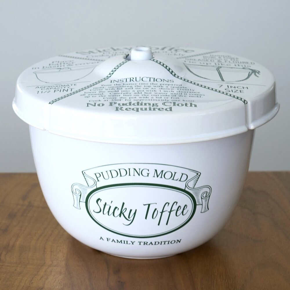 Williams Sonoma Sticky Toffee Pudding Mold Ceramic Stoneware Gold Medal London